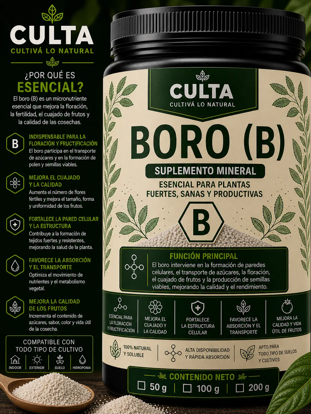 Boro (B) CULTA