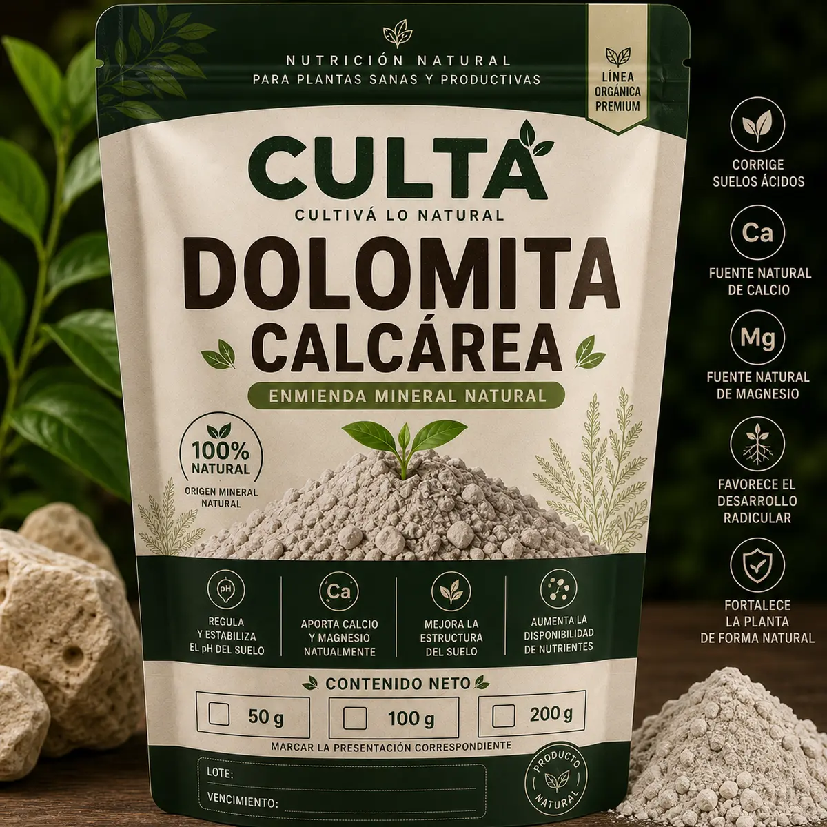 Dolomita calcárea CULTA