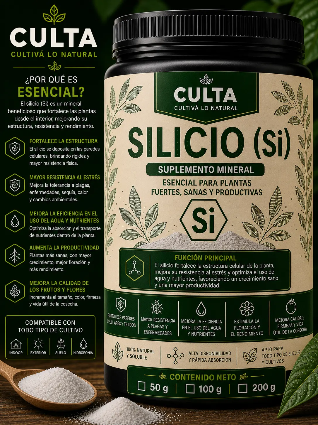 Silicio (Si) CULTA